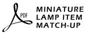 CEC Lamps Item Match-Up by Part #