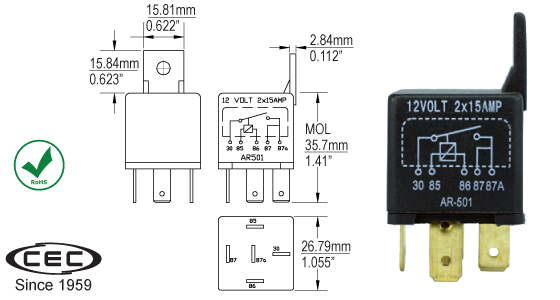 Relays, AR501