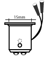 All D.C. Bayonet w/Connector, 15mm diameter, Dual Connection Base Bulbs