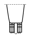 Wedge (T-2 3/4) Base